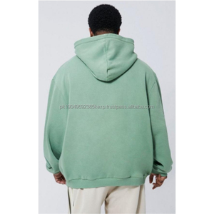 Latest Winter 100% Cotton Thermal Long Sleeve <b>Hoodie</b> for <b>Men</b> Easy Fashion Zipper Collar Casual Print Breathable Solid Plain Dyed - Product Image 2