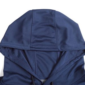 Camiseta Deportiva con Capucha de Manga Corta para Hombre, Alta Transpirabilidad, para Gimnasio, Entrenamiento, Fitness, Ropa Deportiva, Sudadera - Product Image 3