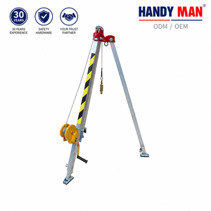 ขาตั้งกู้ภัยอลูมิเนียม Handy Man พร้อมรอกยก 1200 ปอนด์ สำหรับความปลอดภัยในสถานที่ทำงาน เข้าออกพื้นที่จำกัด รับน้ำหนักได้ 300 กก. - Product Image 1