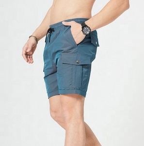 Pantalones cortos deportivos de playa, informales, lisos, impermeables, personalizados, novedad de 2022 - Product Image 2