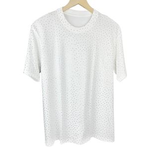 High Quality Mens T-shirts 100% Cotton Breathable O Neck Short Sleeve Summer Party Club Casual Customized Wholesale - Product Image 1