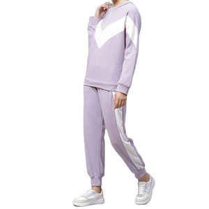 ชุดวอร์มผ้าฟลีซหนา2ชิ้นสำหรับผู้หญิงชุดวิ่งจ๊อกกิ้งกางเกงวอร์มมีซิปชุดวอร์มสำหรับผู้หญิงชุดวอร์มสำหรับใส่วิ่ง - Product Image 5