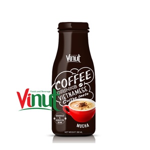 เครื่องดื่มกาแฟวานิลลากระป๋อง 320 มล. อาราบิก้า โรบัสต้า แช่เย็น รับผลิตแบบ OEM ODM แบรนด์ส่วนตัว ผู้ผลิตเครื่องดื่ม Vinut อายุการเก็บรักษา 24 เดือน - Product Image 1