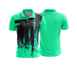 Custom Teamwear Sublimated Polo Shirt for Professional Gamers Manufacturer Supplier Durable Stitching for Men Women Youth - Product Image 5