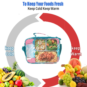 High Quality Waterproof Single Shoulder Lunch Insulation Bag Portable Handle Lunch Box Cooler Bag for Picnic - Product Image 4