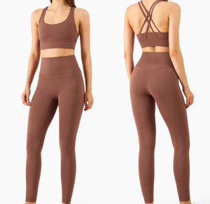Ensemble de vêtements de yoga unisexes bio personnalisés, 100 % coton, écologiques, grandes tailles, pour la gym, le fitness et les sports, de qualité supérieure et à prix abordable - Product Image 3