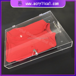 Factory Price Freestanding <b>Acrylic</b> Modern Luxury Sports Display Case for T-Shirt Display <b>Box</b> Showcasing Memorabilia - Product Image 6