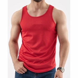 Débardeurs pour hommes à séchage rapide et respirants 100% coton pour l'été, fitness, chemises musclées légères, vêtements de sport pour la salle de sport et la course à pied - Product Image 1