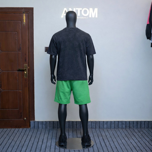 Ensemble de shorts pour homme de haute qualité, 2 pièces, tenue décontractée pour homme, ensemble de survêtement à manches courtes, t-shirt et shorts - Product Image 2
