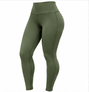 Leggings Deportivos de Cintura Alta para Mujer, Pantalones de Yoga y Gimnasio con Compresión, Suaves, Transpirables y Elásticos, Ropa Deportiva Activa, Marca Privada, Venta al Por Mayor - Product Image 2