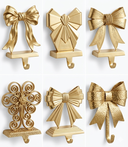 Fresh Trending High Quality Personalized Picture Frame Christmas <b>Stocking</b> <b>Holder</b> Festive Metal Gifts Customized Size Shape - Product Image 5