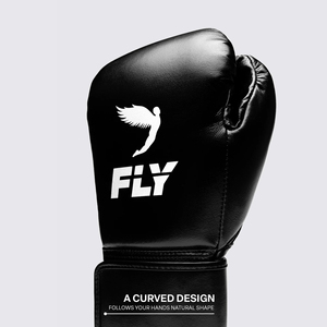 Guantes de Boxeo Profesionales de Primera Calidad, Totalmente Negros, de Cuero Genuino, Personalizados, con Correa para la Muñeca, para Sparring y Kickboxing - Product Image 3