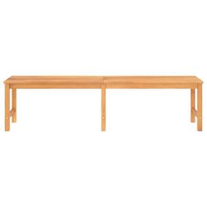 Banco de Jardín Duradero de 70.9 Pulgadas de Largo, Banco de Patio de Madera de Teca Sólida y Cálida - Product Image 3