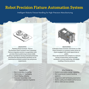 Nueva Unidad de Transportador de Cadena con Placa Superior de Acero Inoxidable, Diseño Integrado para Automatización Robótica - Product Image 3