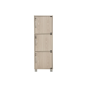 Modern Wood Grain Living Room Cabinet Lockable <b>Door</b> Storage Cupboard Floor <b>Standing</b> Organizer for Home Hotel - Product Image 5