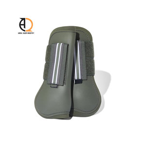 Protège-tendons et sabots ajustables en néoprène synthétique pour chevaux, pour le confort et le soutien - Product Image 2