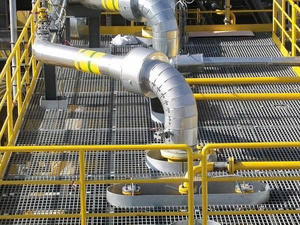 Rejilla de Acero Inoxidable Galvanizado Resistente al Por Mayor para Plataformas de Entrada, Pasillos y Suelos, 40-50 mm, Fabricación OEM ODM - Product Image 3