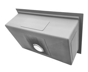 Fregadero de cocina de acero inoxidable cepillado EM 7248 de un solo tazón 304 forma rectangular hecho a mano Vietnam diseño de un agujero garantía de 3 años - Product Image 6