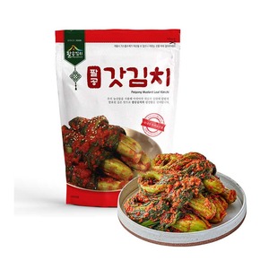 [Palgong Kimchi] Palgongsan Gat Kimchi, Légume fermenté coréen authentique à base de feuilles de moutarde, épicé, traditionnel, Hansik - Product Image 2