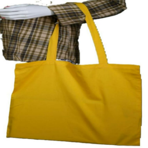 Sac fourre-tout en toile 100 % coton, écologique, avec logo personnalisé imprimé, grand format, design élégant, réutilisable, pour les voyages et le shopping, avec fonction lavable - Product Image 2