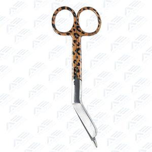 Ciseaux à pansements, pinces à artères et ciseaux infirmiers – Ensemble d'instruments chirurgicaux à motif léopard - Product Image 4