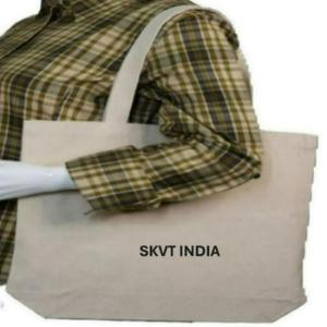 Sac fourre-tout en toile de coton biologique recyclable et écologique, imprimé sérigraphié avec logo personnalisé, durable et écoresponsable, pour la vente en gros - Product Image 6