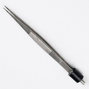 Pinces bipolaires électriques en acier inoxydable Semkin non isolées 14 cm avec pointes de 0,5 mm et 0,7 mm, instrument chirurgical pour microchirurgie - Product Image 4