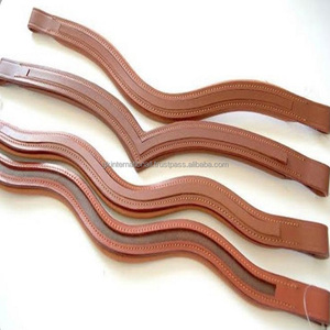 Banda de cejas de caballo de cuero de canal vacío hecha a mano en negro marrón o bronceado bucles personalizados de cuero genuino - Product Image 6