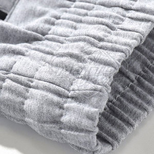 Pantalones Cortos de Hombre de Primera Calidad, Sólidos, Casuales, Transpirables, Elásticos, 100% Algodón, Diseño Único, Ajuste Versátil, Moda Urbana para el Día a Día - Product Image 6