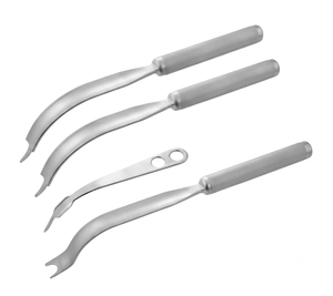 Ensemble de 4 instruments de chirurgie orthopédique pour artroplastie de la hanche par abordement antérieur avancé ABLE de qualité supérieure, en acier inoxydable, certifié CE ISO - Product Image 3