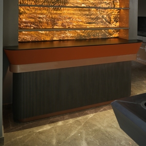 Home <b>bar</b> counter front and back custom size Countertop Premium Adjustable Height <b>Bar</b> Furniture Compartments for Living Room - Product Image 3