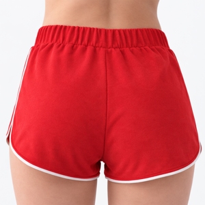 Women Casual Sports Shorts Breathable Quick Dry Elastic Waist Summer Soft Fabric Lightweight Comfort Adjustable <b>Drawstring</b> - Product Image 5