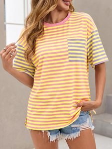 Nuevas camisetas de mujer de alta calidad, muy vendidas, de manga corta, holgadas, al por mayor de fábrica. - Product Image 4