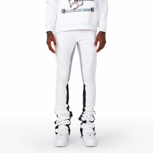 Conjunto Deportivo para Hombre con Sudadera con Estampado de Calavera Blanca y Pantalones Deportivos, Estilo Urbano, Manga Larga, Algodón, con Bolsillos Laterales - Product Image 4