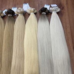 Extensions de cheveux humains vietnamiens haut de gamme personnalisées pour salon de coiffure, double trame, qualité supérieure - Product Image 5