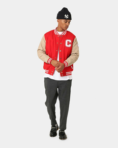 Veste varsity sur mesure pour homme, brodée et personnalisée, vêtement décontracté d'hiver, respirante et confortable, pour adultes. - Product Image 5