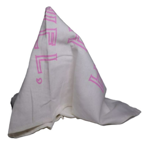 Essuie-tout en coton et lin noir personnalisé avec impression sérigraphique, écologique et réutilisable, motif floral, cadeau promotionnel, impression de logo personnalisé pour - Product Image 2