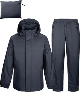 Chaqueta de Invierno Acolchada con Capucha para Hombre, de Alta Calidad, Resistente al Viento, con Cuello Alto, Transpirable, Teñida y Recubierta, 100% Poliéster/Algodón - Product Image 2