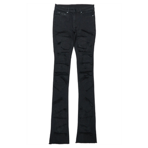 Pantalones Vaqueros de Cintura Media para Hombre, Estilo Casual Urbano con Múltiples Bolsillos, Duraderos, Diseño Personalizado al por Mayor, Pantalones de Mezclilla de Alta Calidad - Product Image 3