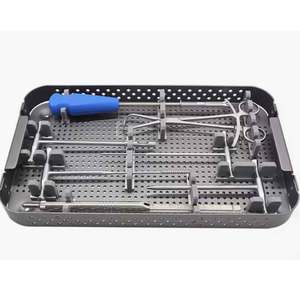 Kit d'instruments orthopédiques de traumatologie à grands fragments, en acier inoxydable de qualité chirurgicale, pour la chirurgie osseuse, certifié CE ISO - Product Image 3