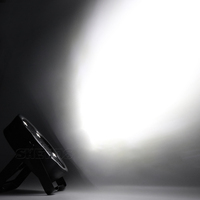 SHEHDS Luz LED PAR RGBW de 54x3W con Modo Sonido, Control DMX512, Luz de Escenario para DJ y Discoteca