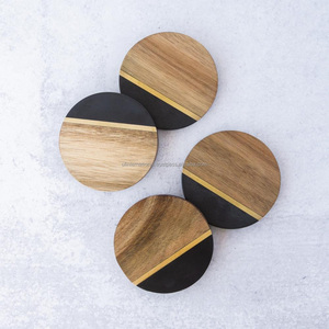 Indian Handicrafts with Natural Bone Inlay Serving <b>coaster</b> for Home Office and Restaurant Use Top Selling - Product Image 5