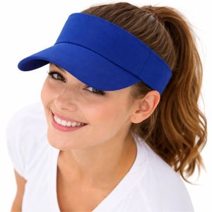 Gorra Deportiva de Visera para Mujer, Color Sólido, Ajustable, Protección Solar, Ligera, para Verano, Correr al Aire Libre, Tenis, Golf, con Logotipo Personalizado - Product Image 4