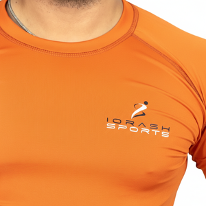 เสื้อรัดกล้ามเนื้อแขนสั้นแบบยูนิเซ็กซ์ สำหรับ MMA ผลิตจากผ้าสแปนเด็กซ์/ไนลอน ยืดหยุ่น แห้งเร็ว ป้องกันรังสียูวี ระบายอากาศได้ดี เป็นมิตรต่อสิ่งแวดล้อม - Product Image 4