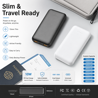 Nouvelle Station d'Énergie Portable 5000 mAh pour iPhone – Chargeur de Téléphone Portable 10000 mAh, 30000 mAh, 50000 mAh, 100000 mAh