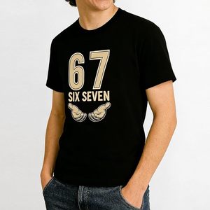 Camiseta Digital Human 2026 de Moda Urbana para Estudiantes, Cuello Redondo, 100% Algodón, Manga Corta, Estampada, Transpirable, Unisex, MOQ1 Gratis - Product Image 3
