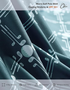 Polos de Hombre de Primera Calidad, Más Vendidos, Ajustados, Transpirables y de Secado Rápido - Product Image 4