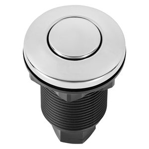 Kit Interruttore ad Aria da 2.5 Pollici in Acciaio Inossidabile Lucidato per Dissipatore di Rifiuti Alimentari, Pulsante ON/OFF per Smaltimento Rifiuti - Product Image 4