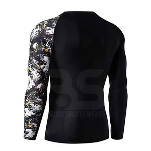 Chemises de compression pour hommes, respirantes et anti-transpiration, décontractées, pour l'hiver, vêtements de sport pour l'entraînement, la salle de sport, la course à pied, les exercices et les sports - Product Image 2