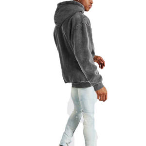 Conjunto Deportivo Cortavientos Unisex de Talla Grande, Transpirable, Casual, Ecológico, Resistente al Viento, con Capucha, Diseño Sólido para Otoño - Product Image 3